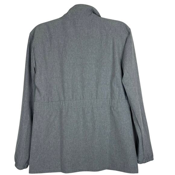 Hang Ten Gray Zip Up Jacket Size S - Picture 3 of 10